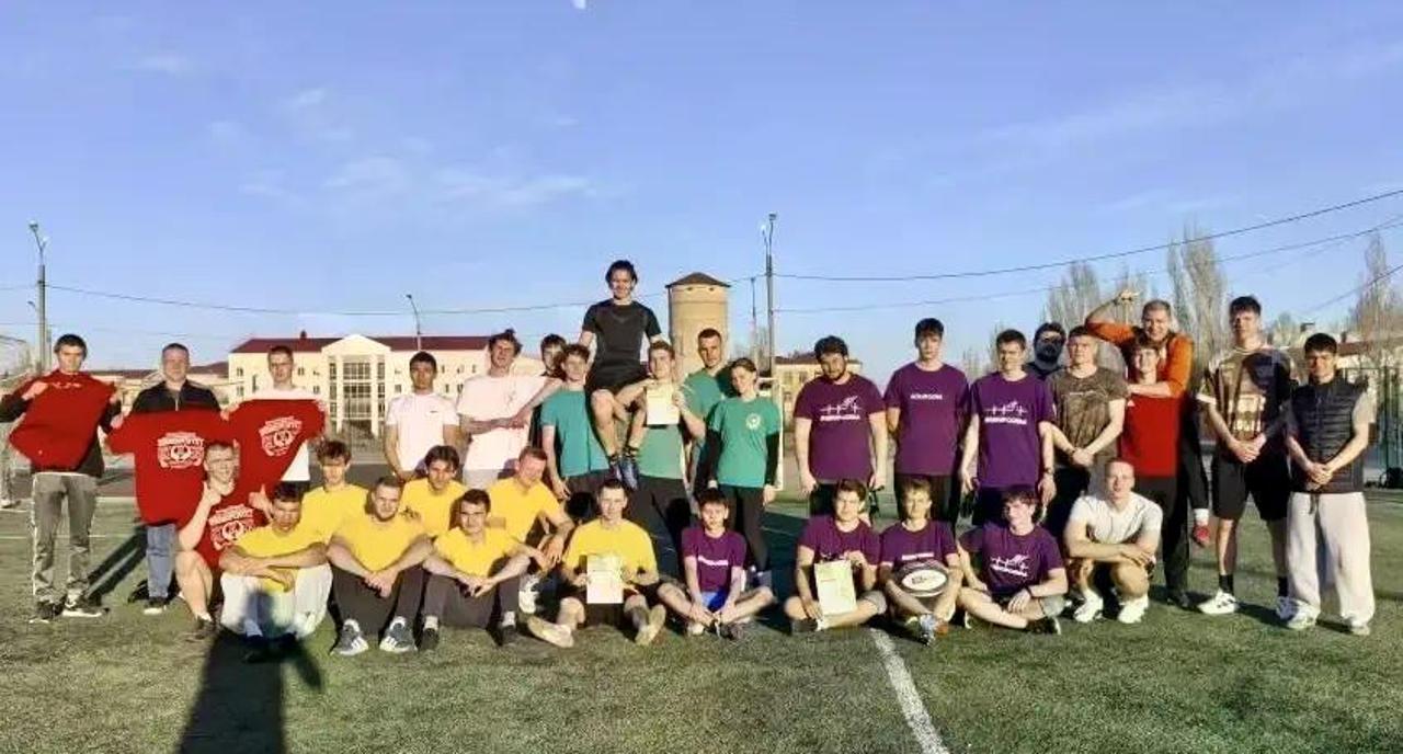 В ВолГАУ состоялись первые в этом году Межфакультетские соревнования по тег-регби