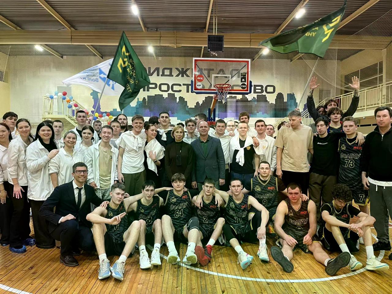 Виват, баскетбол: команда ВолГАУ – чемпион АСБ