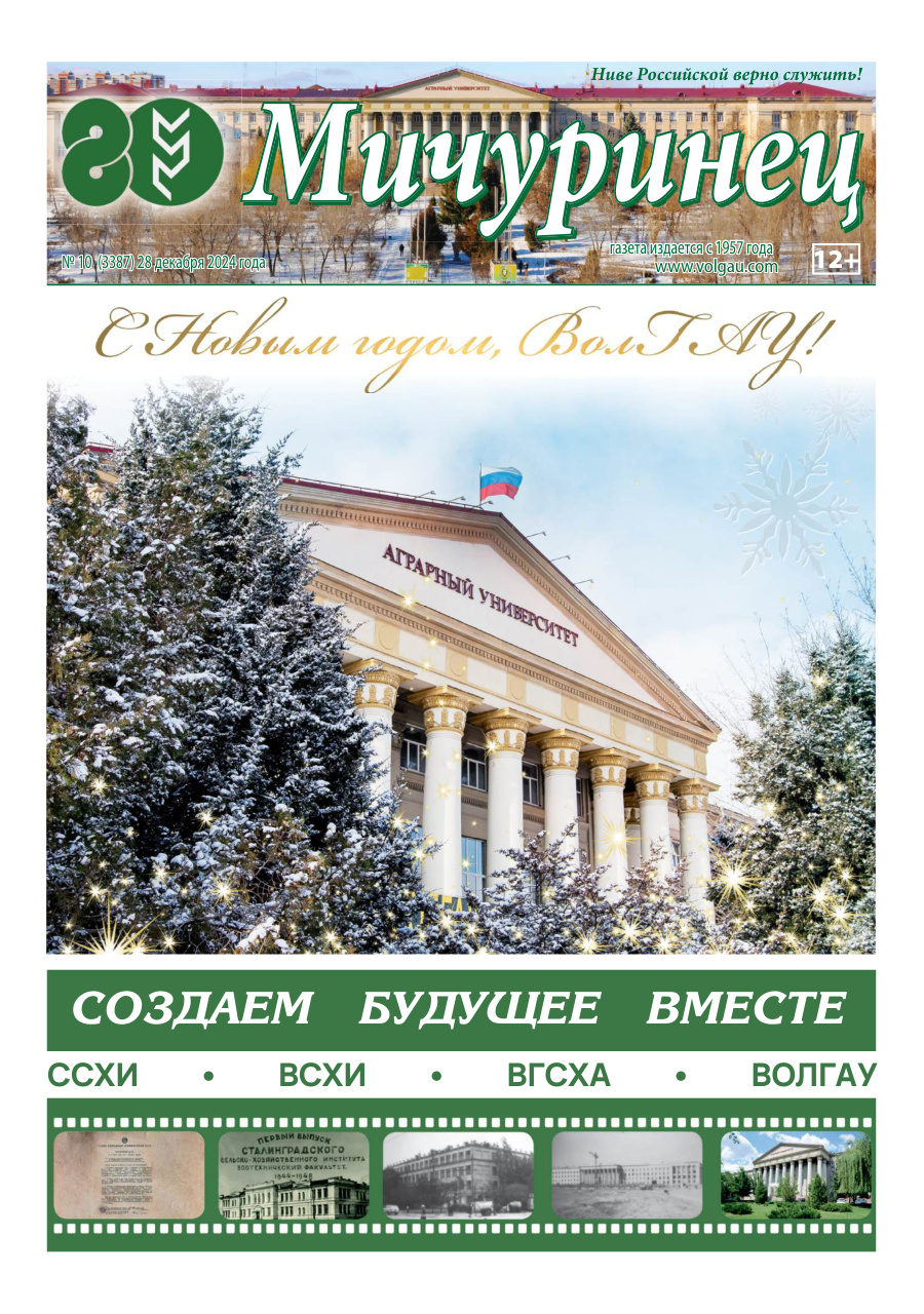 Выпуск №10 (3387)