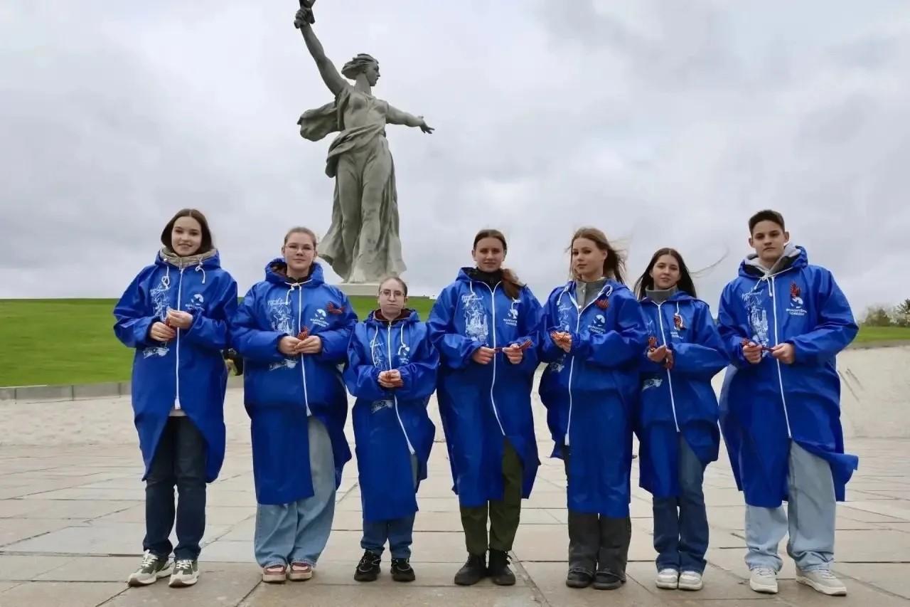 В Волгоградской области стартовала Международная акция «Георгиевская лента»