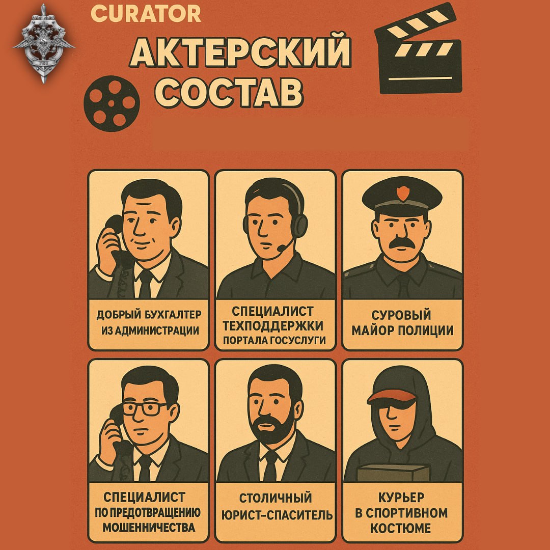 Актёрский состав одного телефонного звонка